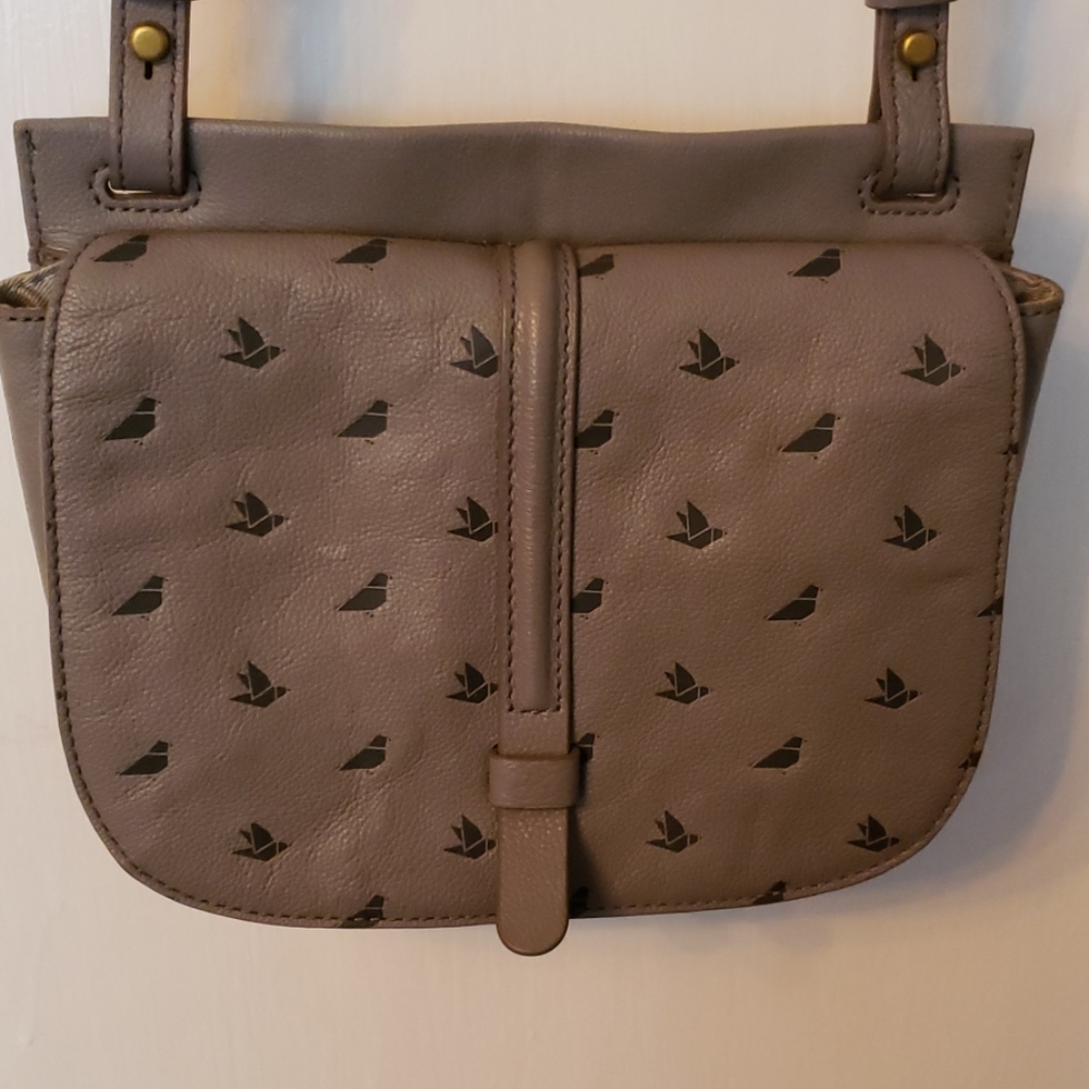 authentic fossil bird crossbody